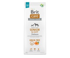 Brit Care GF Senior&amp;Light lašiša 12 kg