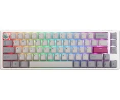 Ducky One 3 Mist Pilkas SF žaidimų klaviatūra RGB LED – MX-Ergo-Clear US išdėstymas