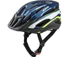 Bike Helmet Alpina MTB17 dark mėlynas &amp; neon 54-58