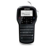 DYMO „LabelManager 280“ etikečių spausdintuvas | Įkraunamas nešiojamas etikečių spausdintuvas su QWERTY klaviatūra | Pridedama nespalvota D1 etikečių juosta (12 mm) | Namams ir biurui (ES kištukas)