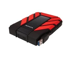 Kietasis diskas ADATA HD710P 1000 GB, 2.5", USB 3.1 (atgal suderinama su USB 2.0), Raudona