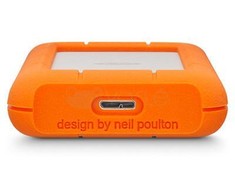 Kietasis diskas išorinis HDD LaCie Rugged mini 2TB Sidabrinis- oranžinė (9000298)