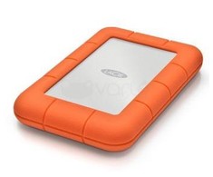 Kietasis diskas išorinis HDD LaCie Rugged mini 2TB Sidabrinis- oranžinė (9000298)