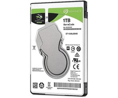 Seagate BarraCuda internal hard drive 1 TB 5400 RPM 128 MB 2.5" Serial ATA III (ST1000LM048)