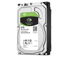 Seagate BarraCuda internal hard drive 8 TB 5400 RPM 256 MB 3.5" Serial ATA III (ST8000DM004)