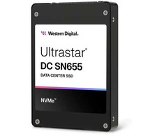 Western Digital Ultrastar DC SN655 U.3 15.4 TB PCI Express 4.0 3D TLC NAND NVMe ISE (0TS2463)