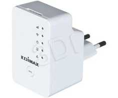 Edimax plėstuvas / prieigos taškas / tiltas EW-7438RPn Mini 802.11n, 2,4 GHz, 300 Mbit/s, 10/100 Mbit/s, Ethernet LAN (RJ-45) jungtys 1, antenos tipas 2x vidinė