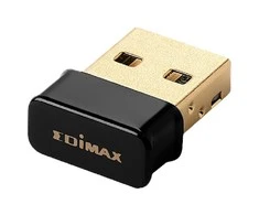 EDIMAX Wireless N150 Wi-Fi 4 nano USB adapteriai