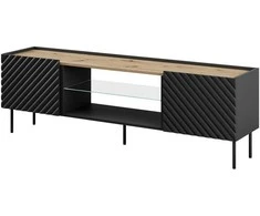 Laikiklis Cama Meble Televizoriaus Spintelė - Ef Onda 180x40x39-58 Juoda