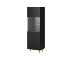 Cama Meble Svetainės Sekcija - Pafos 60x40x182 Matinė Juoda