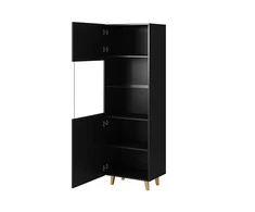 Cama Meble Svetainės Sekcija - Pafos 60x40x182 Matinė Juoda
