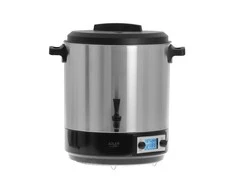 Adler | Electric pot/Cooker | AD 4496 | 2600 W | 28 L | Nerūdijantis plienas/Juodas