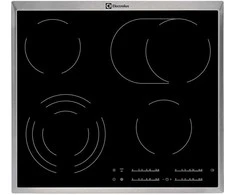 Electrolux EHF46547XK Juodas Built-in Ceramic 4 zone(s)