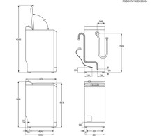 Skalbimo Mašina - Electrolux 6 Kg 1200 Aps./min. Balta