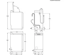 Skalbimo Mašina - Electrolux 6 Kg 1200 Aps./min. Balta