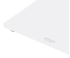 Adler | Vonios svarstyklės | AD 8157w | Didžiausias svoris (keliamoji galia) 150 kg | Tikslumas 100 g | Kūno masės indekso (KMI) matavimas | Baltas