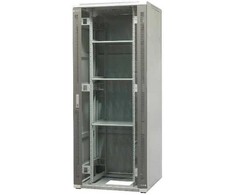 EMITERNET Laisvai pastatoma rėminė spintelė EmiterNet Top, 42U, priekinės durys skarda/stiklas, 800x800x1980mm (plotis/gylis/aukštis) EM/SH05D-8842