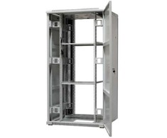 EmiterNet Stovima spinta 32U, priekinės durys metalas/stiklas, 800x800x1540mm (plotis/gylis/aukštis)
