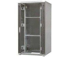 EmiterNet Stovima spinta 32U, priekinės durys metalas/stiklas, 800x800x1540mm (plotis/gylis/aukštis)