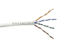 Gembird UTP (U/UTP) tinklo kabelis, 5e kat., 350MHz, 4x2x24AWG