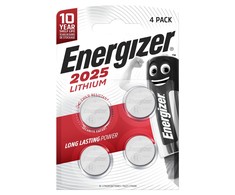 Baterijos - Energizer CR2025 4 Vnt.