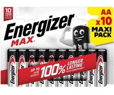 Baterija - Energizer Max AA LR6 10 Vnt.