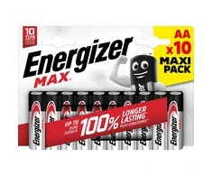 Baterija - Energizer Max AA LR6 10 Vnt.