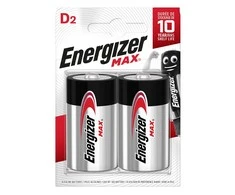 ENERGIZER BATTERY MAX D LR20, 2 pcs. ECO packaging