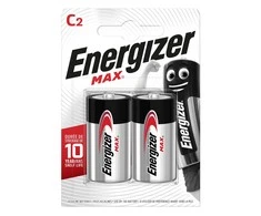 ENERGIZER BATTERY MAX C LR14. 2 vnt. EKO pakuotė