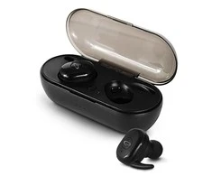 Belaidės Ausinės - Esperanza TWS CARDERA Bluetooth 5.0 į ausis įkišamos 4h Pokalbio Laikas Juodos