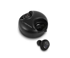 Belaidės Ausinės - Esperanza EH228K Bluetooth 5.0 į ausis įkišamos Micro-USB Juodos