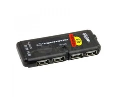 USB 2.0 šakotuvas, 4 prievadai Esperanza EA-112