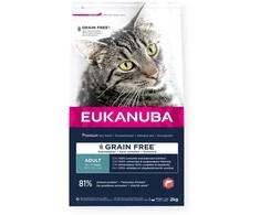 EUKANUBA Vėžlių suaugusių lašišų – sausas kačių maistas – 2kg