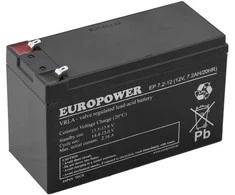 AKUMULIATORIUS 12V/7.2AH-EUROPOWER-EP