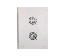 EXTRALINK 12U 600X450 ASP sieninė spintelė metalinių durų pilka