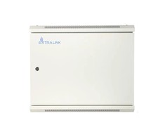 EXTRALINK 9U 600X450 ASP sieninė spintelė metalinių durų pilka