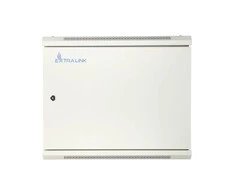 EXTRALINK 9U 600X450 ASP sieninė spintelė metalinių durų pilka