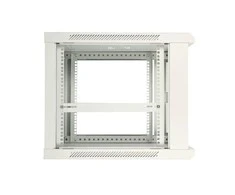 EXTRALINK 9U 600X600 ASP sieninė spintelė metalinių durų pilka
