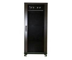 EXTRALINK 27U 600x1000 stovima spintelė juodas