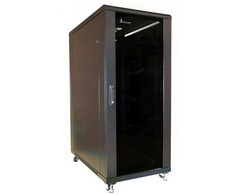 EXTRALINK 27U 600X800 stovima spintelė juodas