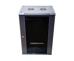 EXTRALINK 18U 600X450 ant sienos montuojama spintelė juodas
