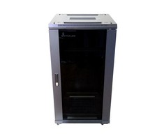 Extralink 27U 600x600 juoda | Rack tipo spintelė | pastatoma ant grindų