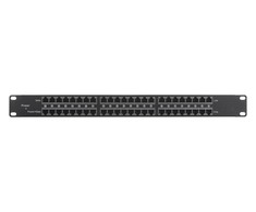 EXTRALINK 24 prievadų pasyvus PoE purkštukas / adapteris 10/100Mbps 12v ~ 48v DC stovas 19"