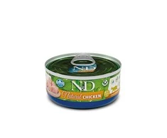 Drėgnas Kačių Maistas - FARMINA N&amp;D Cat Natural Vištiena 140g 18% Baltymų