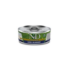 FARMINA N&amp;D PRIME - CAT Wet ėriena&amp;Blueberry ADULT 70 g (pak.24)