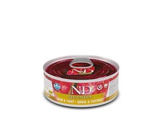 Kačių Maistas - FARMINA N&amp;D CAT QUINOA KALAKUTAS IR KOKOSŲ Šlapias Maistas 80g