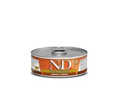 Drėgnas Kačių Maistas - Farmina N&amp;D Elniena Ir Moliūgai 70g