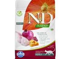 FARMINA N&amp;D PUMPKIN - CAT Dry Quail&amp;Pomegranate ADULT 300g