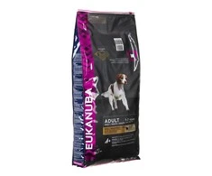 Eukanuba Adult Small and Medium Breeds su ėriena ir ryžiais 12kg