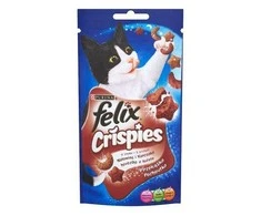 Purina Nestle Sausas Kačių Maistas - Felix Crispies Jautiena, Vištiena